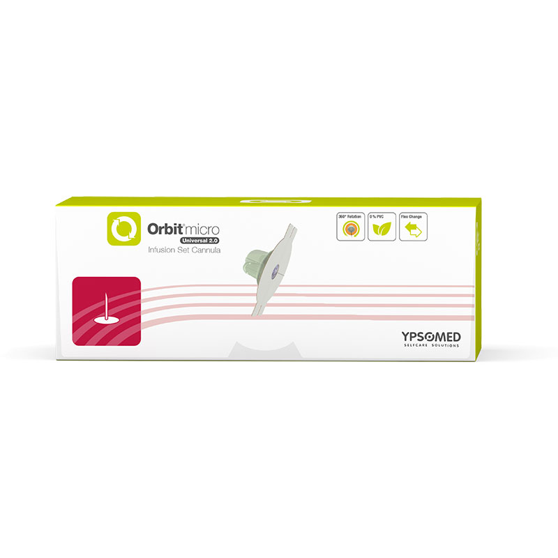 mylife YpsoPump Orbit micro 2.0 Kanülen Verpackung