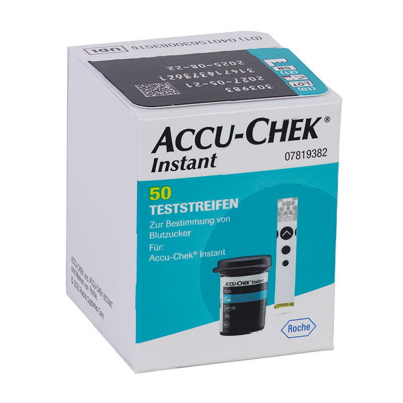 Accu Chek Instant Blutzuckerteststreifen Verpackung