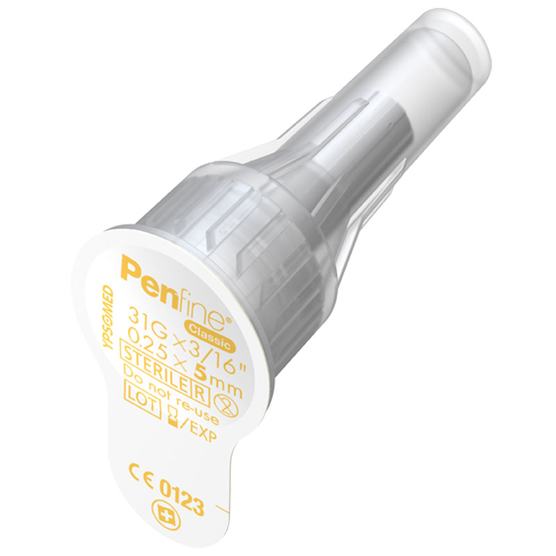 mylife™ Penfine Classic ® 4 mm 31G / 0,25mm einzeln verpackt