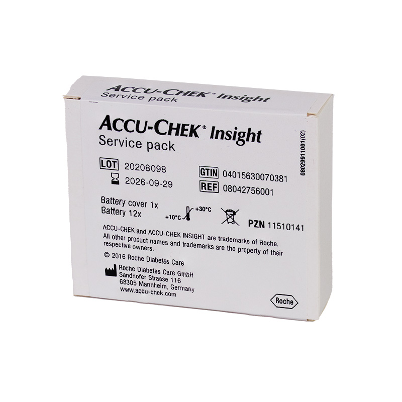 Accu-Chek Insight Batteriefachdeckel Verpackung