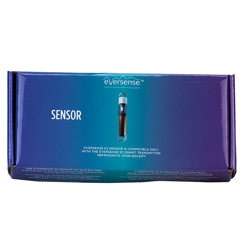 Eversense E3 Sensor Verpackung