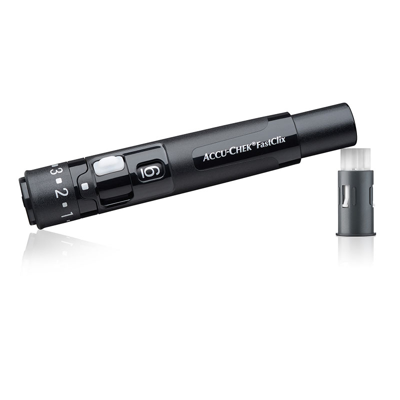 ACCU-CHEK FastClix Stechhilfe schwarz