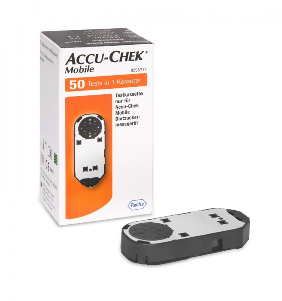 Accu-Chek® Mobile Inhalt eine Testkassetten