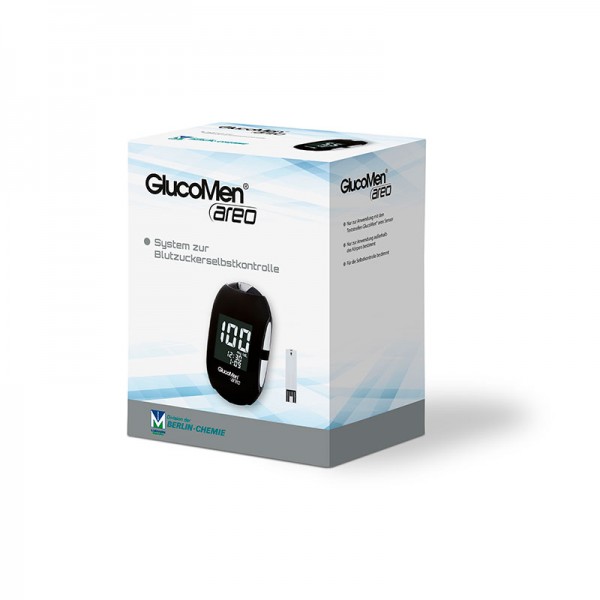 GlucoMen® aero Blutzuckermessgerät mg/dl Verpackung
