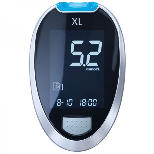 GlucoCheck XL Blutzuckermessgerät mmol/l