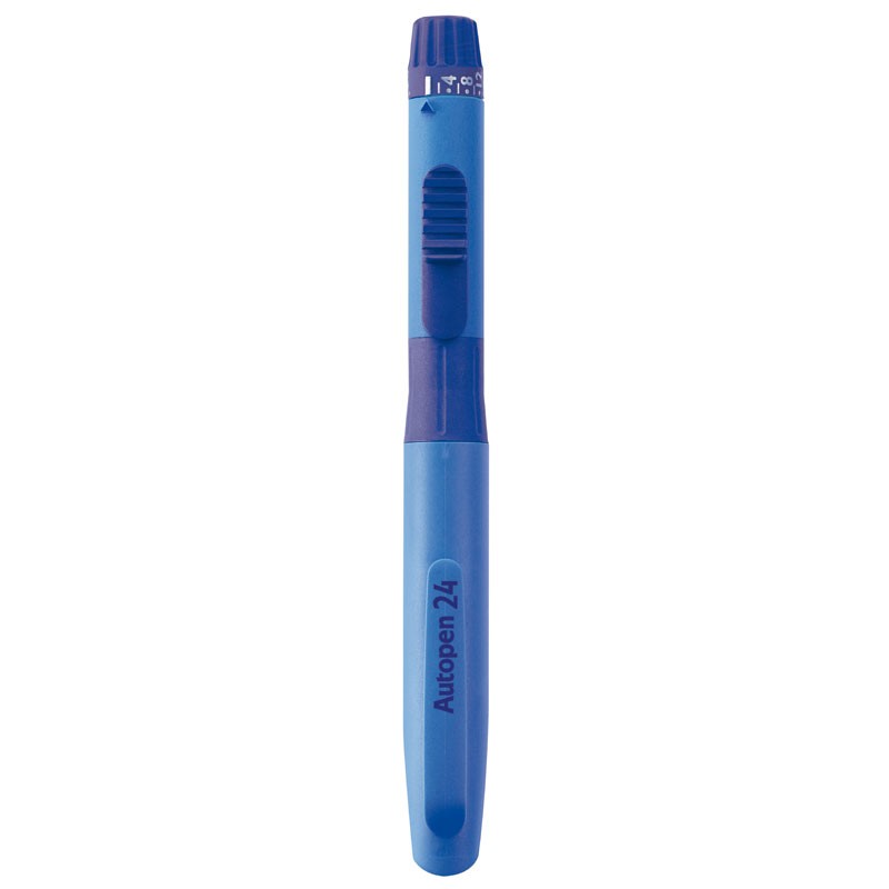 Autopen 24 blau für 3 mL Sanofi-Aventis Insulin 2er-Schritte