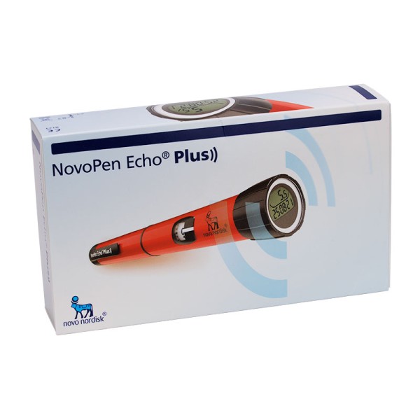 NovoPen ECHO Plus Smart Insulinpen Rot 0,5er Schritte
