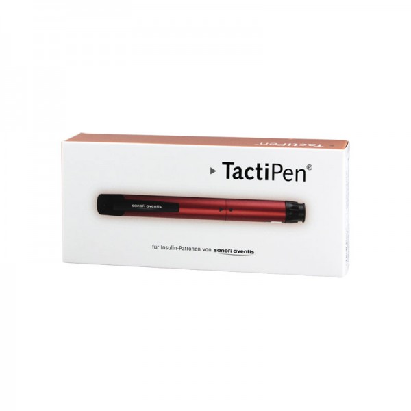 TactiPen® Insulinpen Rot 3 ml 1 er Schritte Verpackung