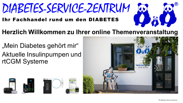 Webinar "Mein Diabetes gehört mir"