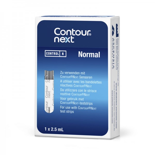 CONTOUR® NEXT Kontroll-Lösung Normal Verpackung