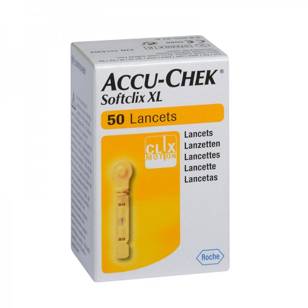 Accu-Chek® Softclix XL Lanzetten 0,8 mm 50 Stk. Verpackung