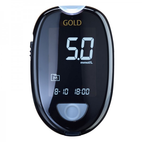 GlucoCheck Gold Blutzuckermessgerät mmol/l