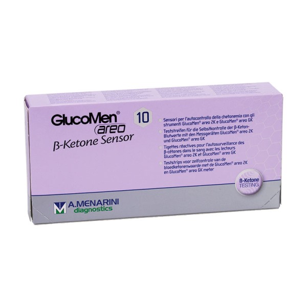 GlucoMen areo 2K B-Ketone Sensor 10 St.