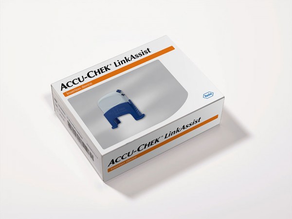 Accu-Chek® LinkAssist Setzhilfe Verpackung