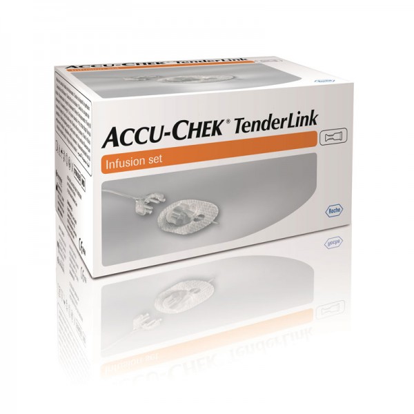 Accu-Chek®TenderLink 17/80 Teflonkatheter Set Inhalt jeweils 10 Stück