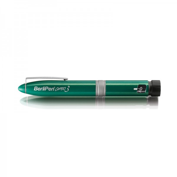 BerliPen® areo 3 grün Insulinpen 3 ml 1er Schritte