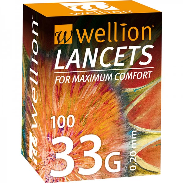 Wellion 33G Lanzetten 100 Stk.