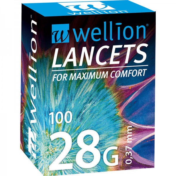 Wellion 28G Lanzetten 100 Stk.