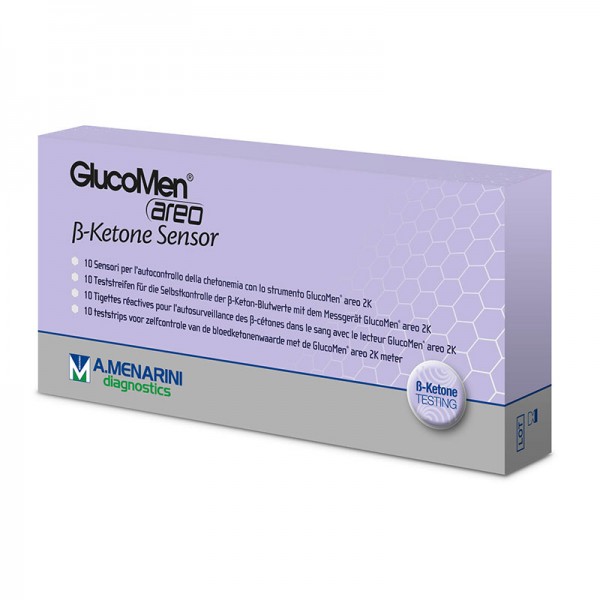 GlucoMen® areo 2K ß-Ketone Sensor 10 Stück