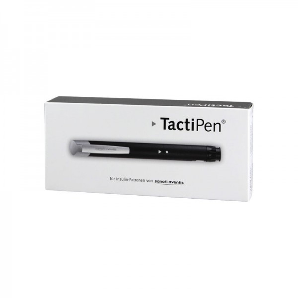 TactiPen® Insulinpen schwarz 3 ml 1 er Schritte Verpackung