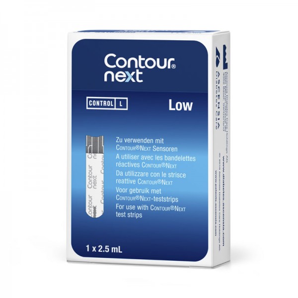 CONTOUR® NEXT Kontrolllösungen Niedrig Verpackung