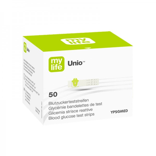 mylife Unio Blutzucker-Teststreifen Verpackung