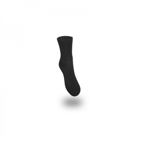 PROSOX® Baumwollsocken mit Frottee Sohle schwarz